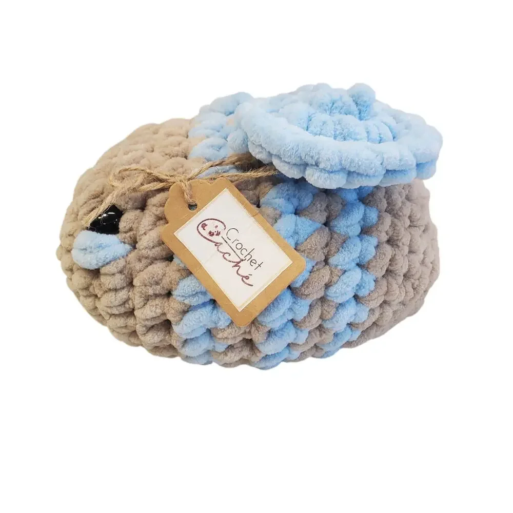 Handmade Hedgehog Amigurumi Plushies Crochet Bee Plush NEW